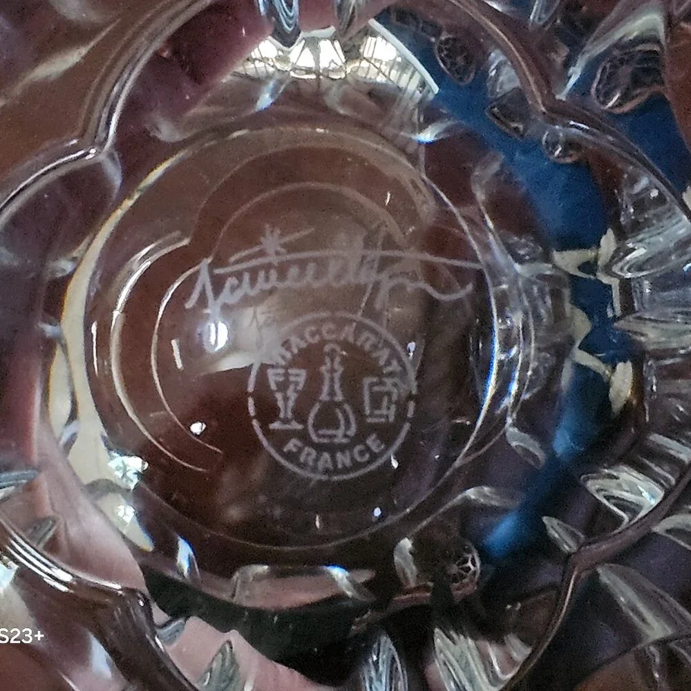NEW 2 BACCARAT CRYSTAL FAUNACRYSTOLOPIS DOF WHISKEY CLOVER BAR GLASS TUMBLER